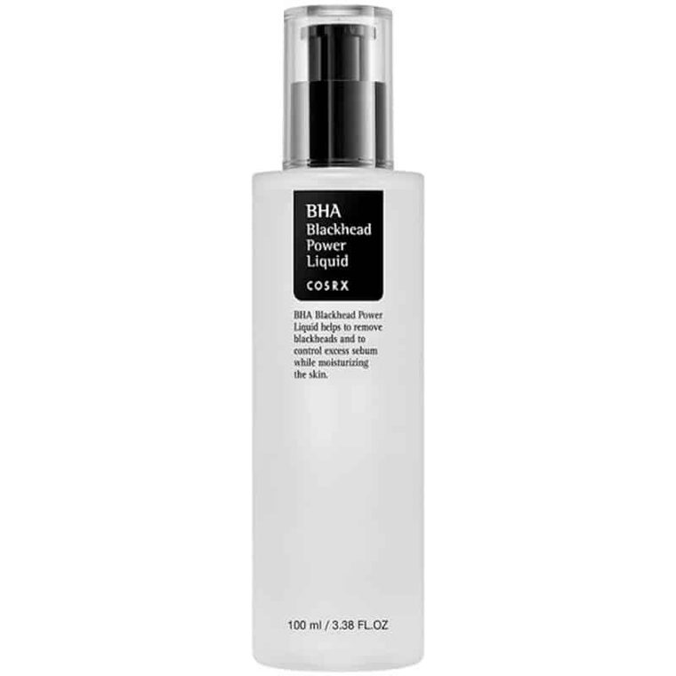 COSRX BHA Blackhead Power Liquid — exfolierande liquid mot pormaskar och täppta porer
