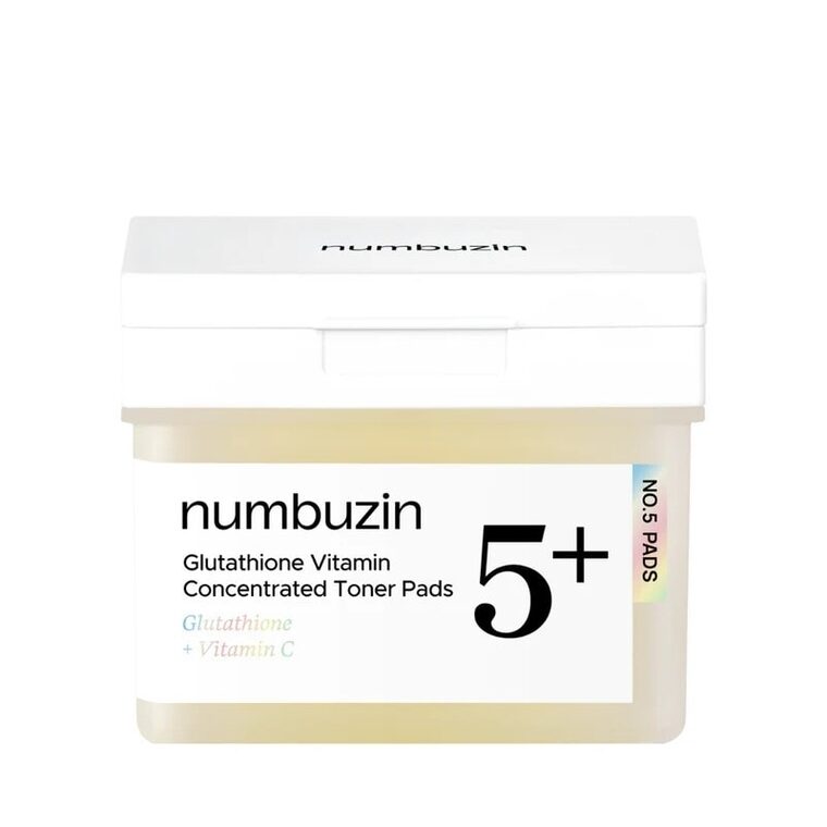 Numbuzin No.5 Vitamin-Niacinamide Concentrated Pads — koreanska toner pads